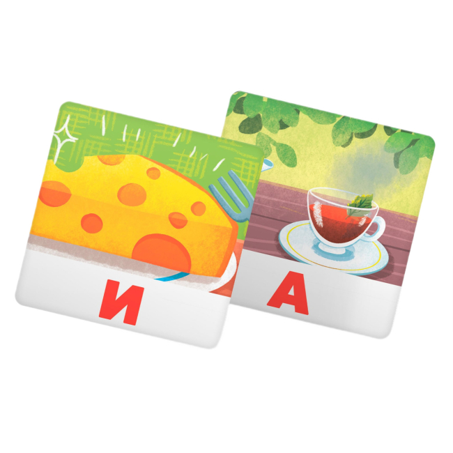 Обучающие игрушки - Умные карты Crystal Book Читаем по буквам 30 штук (9786175475478)#6