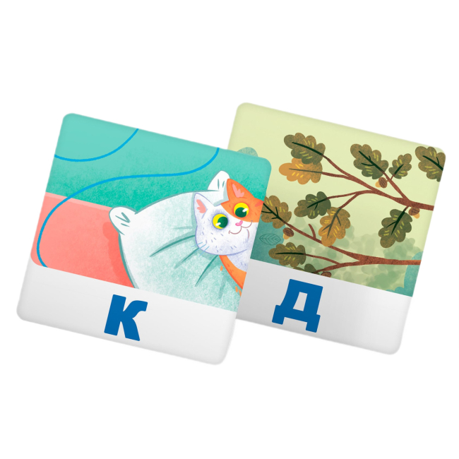 Обучающие игрушки - Умные карты Crystal Book Читаем по буквам 30 штук (9786175475478)#7