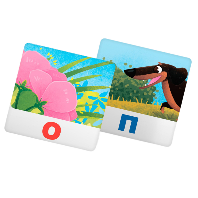 Обучающие игрушки - Умные карты Crystal Book Читаем по буквам 30 штук (9786175475478)#8