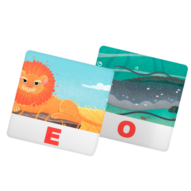 Обучающие игрушки - Умные карты Crystal Book Читаем по буквам 30 штук (9786175475478)#9