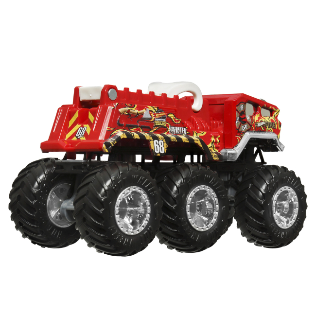 Автомодели - Автомодель Hot Wheels Monster Trucks Супер-тягач 5 ALarm (HWN86/8)#2