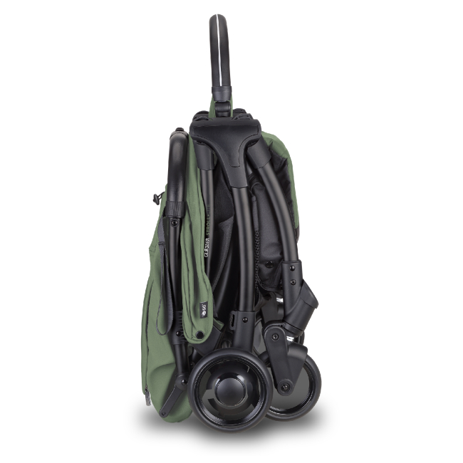 Коляски - Прогулочная коляска Globber Stroll lite оливковая (925-104)#9