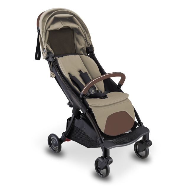 Коляски - Прогулочная коляска Globber Stroll lite песочная (925-304)#2