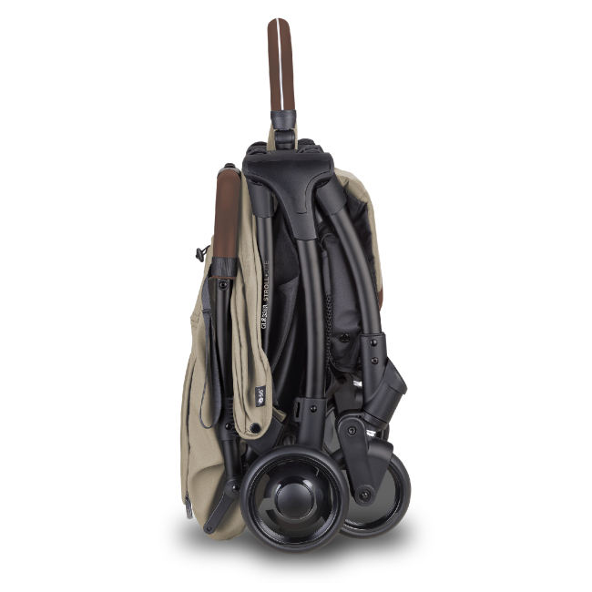 Коляски - Прогулочная коляска Globber Stroll lite песочная (925-304)#9