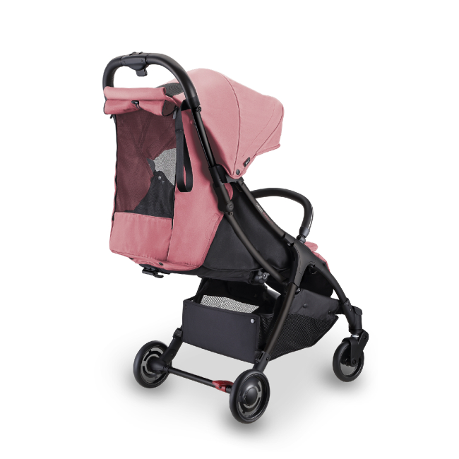 Коляски - Прогулочная коляска Globber Stroll lite пастельно-розовая (925-210)#4