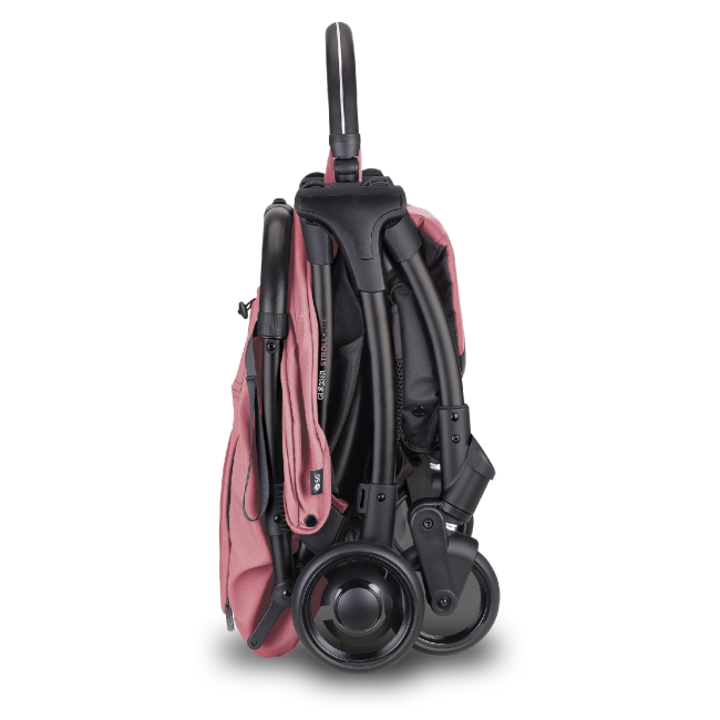 Коляски - Прогулочная коляска Globber Stroll lite пастельно-розовая (925-210)#9