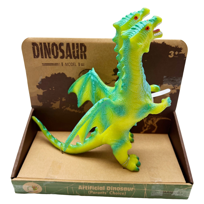 Фігурки тварин - Інтерактивна іграшка Bibi Toys Дракон із двома головами (762237BT/2)#2