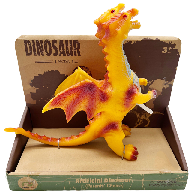 Фігурки тварин - Інтерактивна іграшка Bibi Toys Дракон із двома головами (762244BT/2)#2