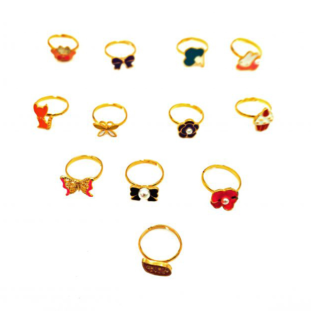 Бижутерия и аксессуары - Набор колечек Zhorya Сказочное настроение (A083-2D)#3