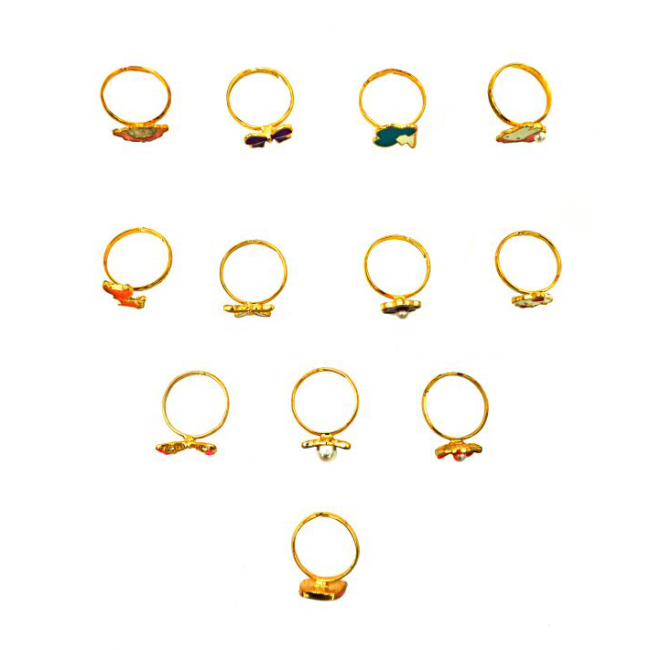 Бижутерия и аксессуары - Набор колечек Zhorya Сказочное настроение (A083-2D)#4