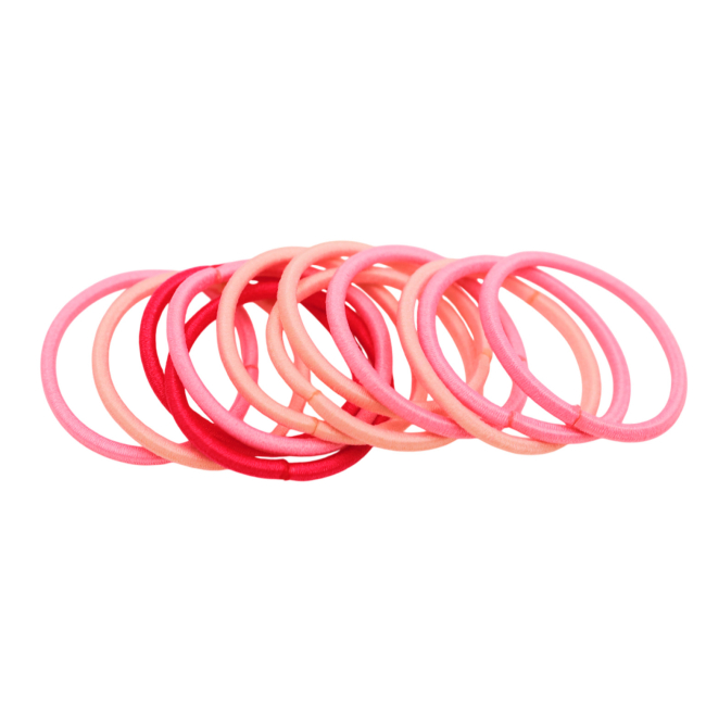 Бижутерия и аксессуары - Набор из микса резинок в боксе Zhorya розовый 100 шт (23I1/2)#4