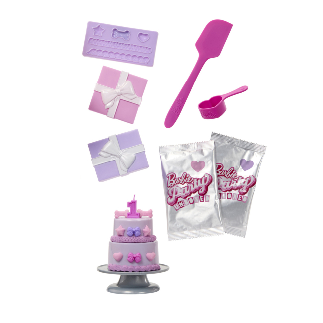 Ляльки - Лялька Barbie Party unboxed у лілових тонах (JFG70)#2