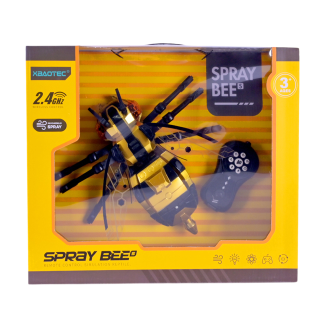 Фигурки животных - Интерактивная игрушка Shantou Jinxing Пчела на радиоуправлении (XB1219)#4