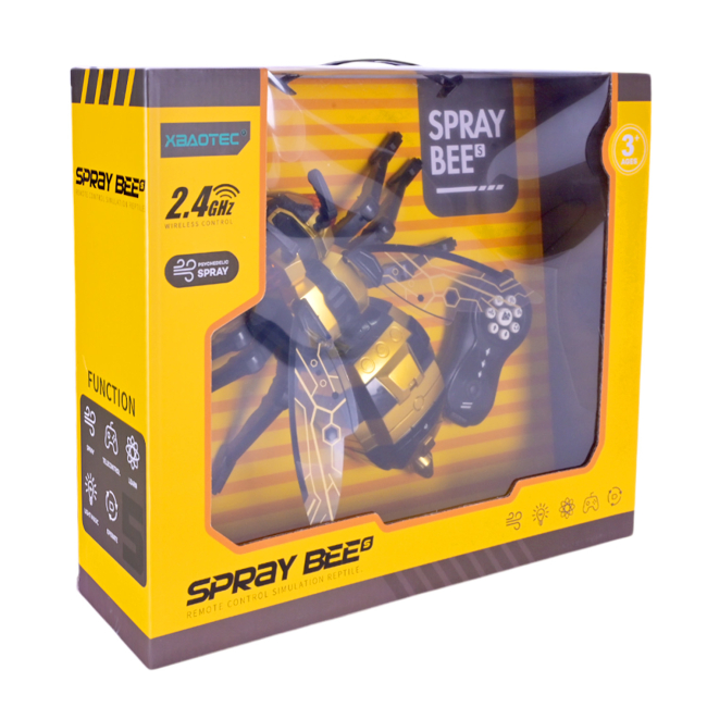 Фигурки животных - Интерактивная игрушка Shantou Jinxing Пчела на радиоуправлении (XB1219)#5