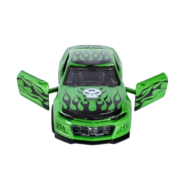 Автомоделі - Автомодель Автопром Chevrolet Camaro зелена (AP74193/2)#3