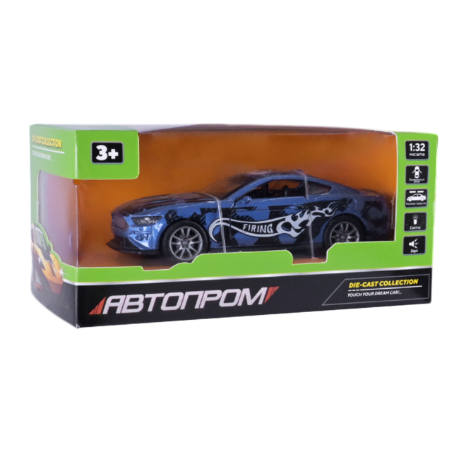 Автомоделі - Автомодель Автопром Ford Fusion синя (AP74195/1)#3