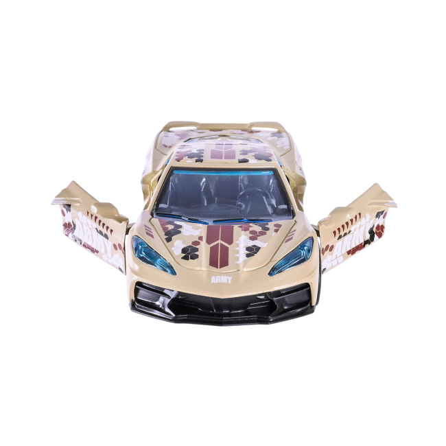 Автомоделі - Автомодель Автопром Army коричнева (AP74197/1)#3