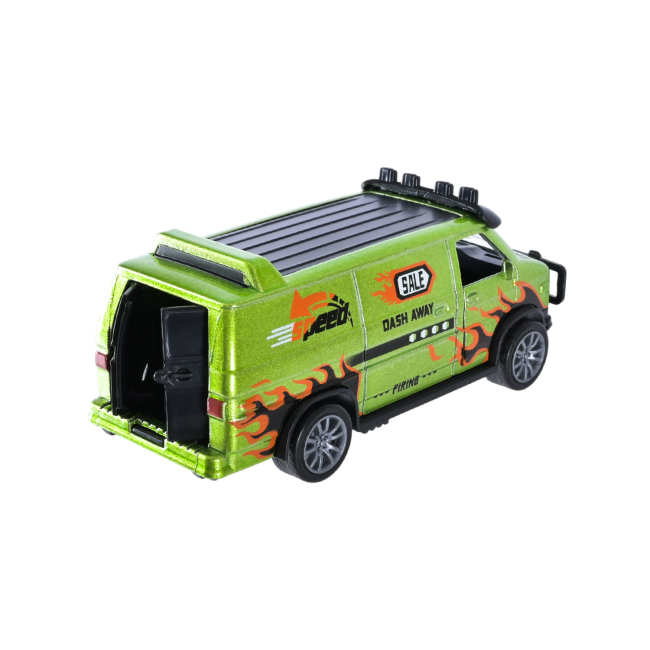 Автомоделі - Автомодель Автопром Вантажний фургон салатовий (AP74200/3)#3