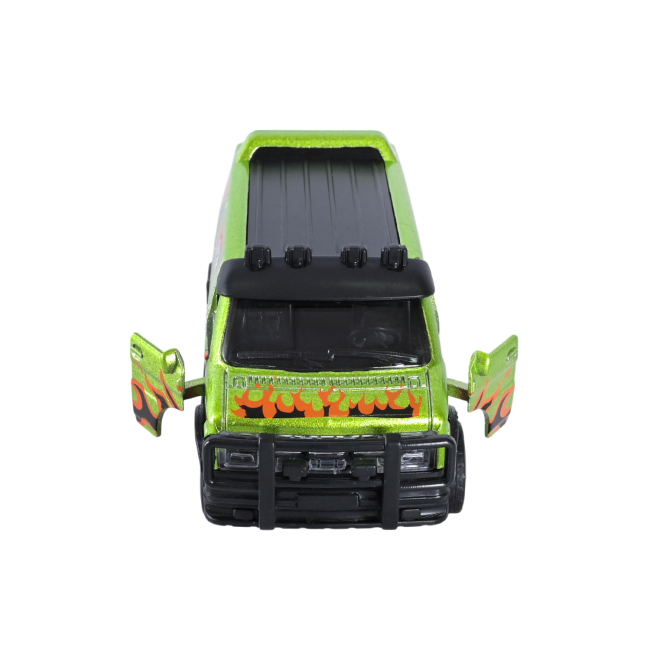 Автомоделі - Автомодель Автопром Вантажний фургон салатовий (AP74200/3)#4