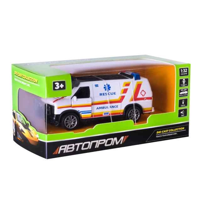 Транспорт и спецтехника - Полицейская машина SWAT Автопром белая (AP74206/1)#3