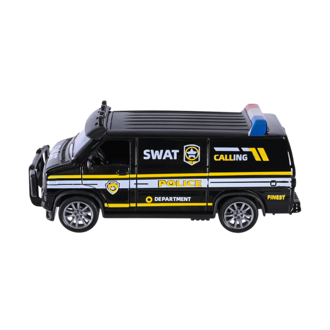 Транспорт и спецтехника - Полицейская машина SWAT Автопром черная (AP74206/2)#2