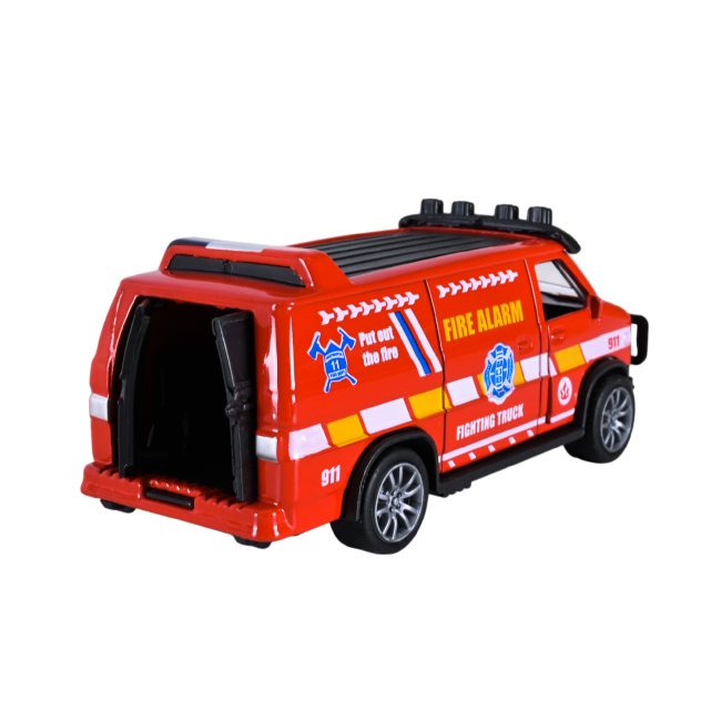 Транспорт і спецтехніка - Поліцейська машина SWAT Автопром червона (AP74208/1) (AP74206/3)#3