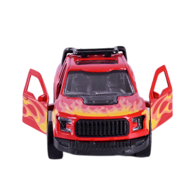 Автомоделі - Автомодель Автопром Позашляховик пікап червоний (AP74208/1)#3