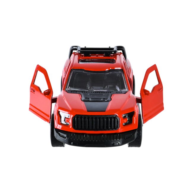 Автомоделі - Автомодель Автопром Позашляховик пікап червоний (AP74209/2)#3