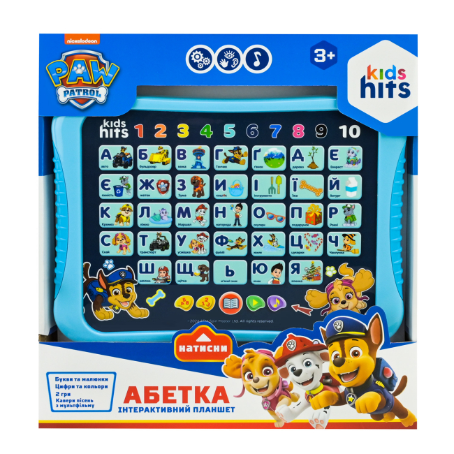 Развивающие игрушки - Интерактивный планшет Kids Hits Paw Patrol Алфавит (KH01/014L)#2