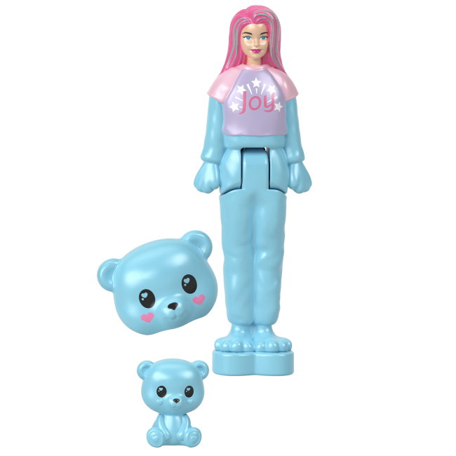 Ляльки - Лялька-сюрприз Barbie Mini BarbieLand Cutie Reveal М'які та пухнасті (JCR15)#3