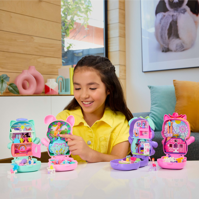 Ляльки - Ігровий набір Polly Pocket Компактний світ пригод в асортименті (JFG56)#4