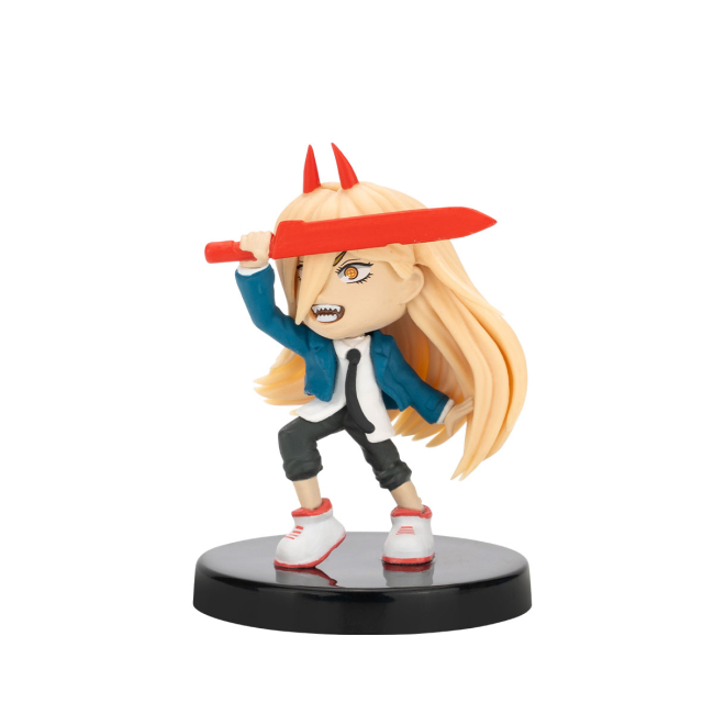 Фигурки персонажей - Фигурка-сюрприз Total Anime W1 Человек-бензопила Герои аниме (KAZ0049-W1)#3