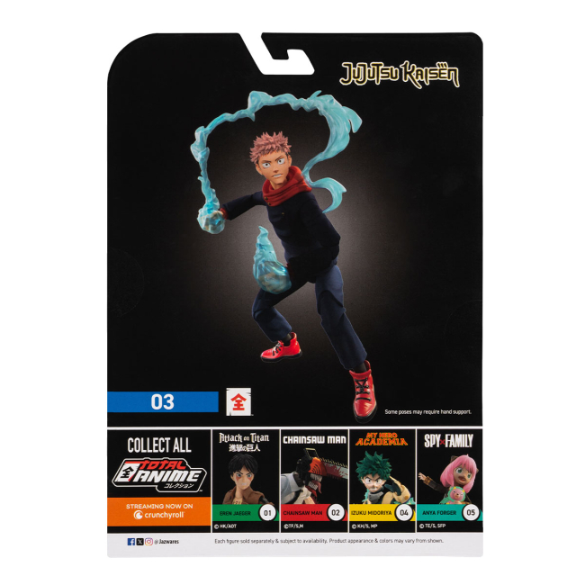 Фигурки персонажей - Фигурка Total Anime Магическая битва W1 Итадори (KAZ0003-W1)#9