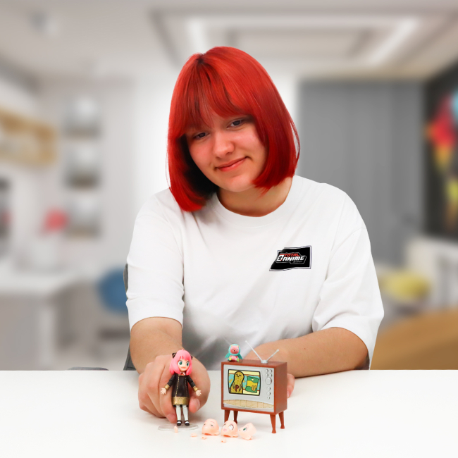 Фигурки персонажей - Фигурка Total Anime Семья шпиона W1 Аня (KAZ0005-W1)#10