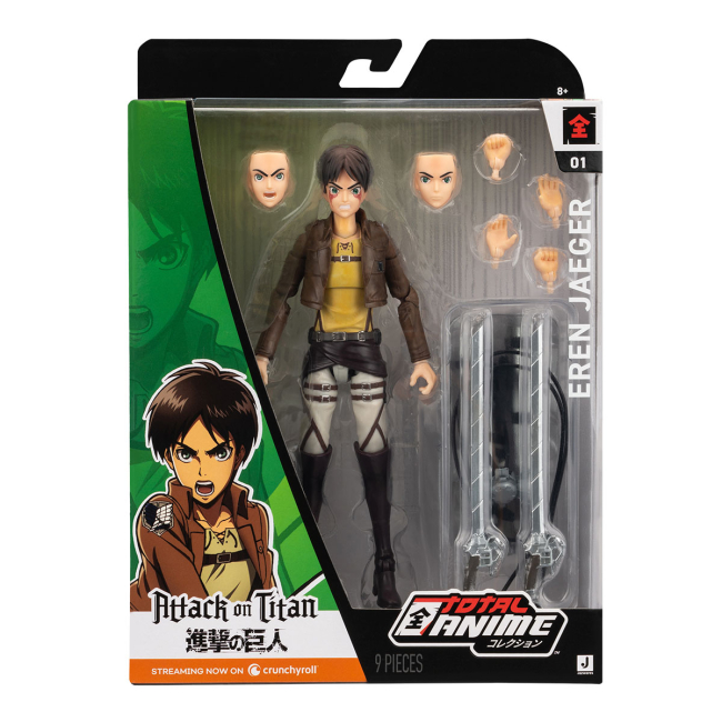 Фигурки персонажей - Фигурка Total Anime Атака титанов W1 Эрен (KAZ0006-W1)#7