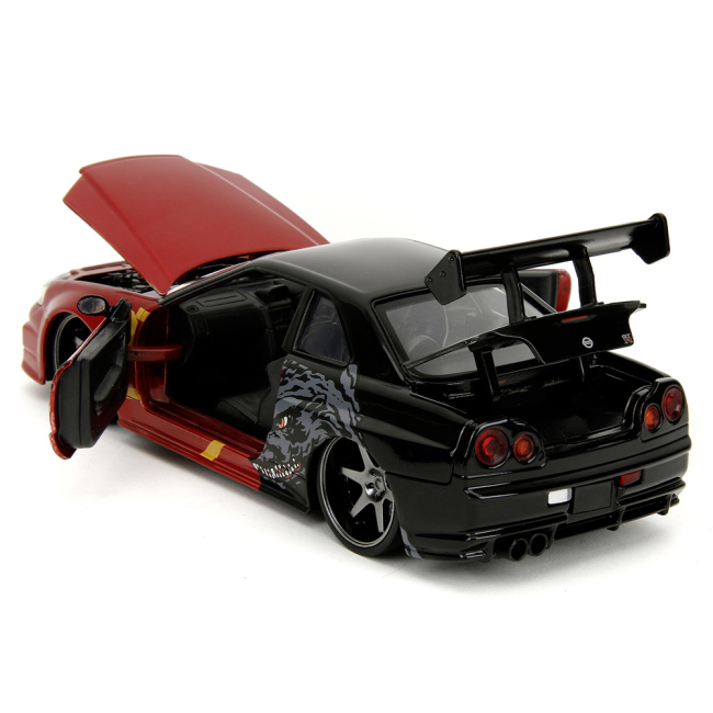 Автомоделі - Автомодель Jada Годзила Hиcaн GTR 1:24 (253253024)#3