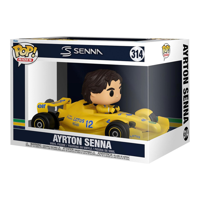 Фігурки персонажів - Фігурка Funko Pop Formula one Айртон Сенна у боліді (86181)#2