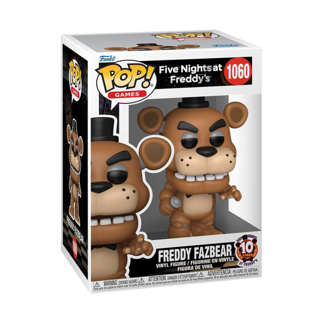 Фигурки персонажей - Фигурка Funko Pop Five nights at Freddy's 10 лет Фредди (87116)#2