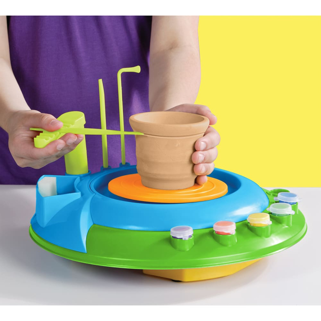 Наборы для лепки - Набор для лепки Cra-Z-Art Моторизованный гончарный круг (14500CRA)#4