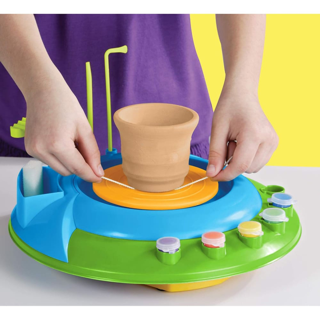 Наборы для лепки - Набор для лепки Cra-Z-Art Моторизованный гончарный круг (14500CRA)#5