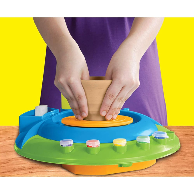 Наборы для лепки - Набор для лепки Cra-Z-Art Моторизованный гончарный круг (14500CRA)#6