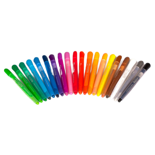 Канцтовары - Карандаши цветные Cra-Z-Art Mini Twist Up 20 цветов (10253CRA)#2