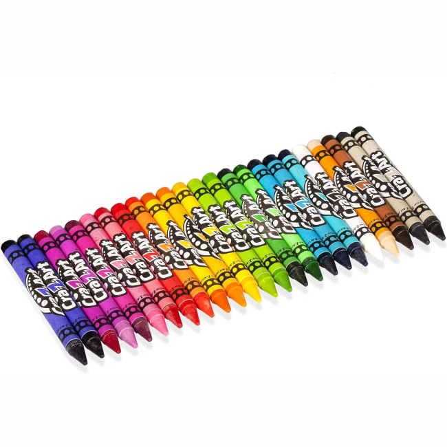 Канцтовары - Мел восковой Cra-Z-Art 24 шт (10201CRA)#3