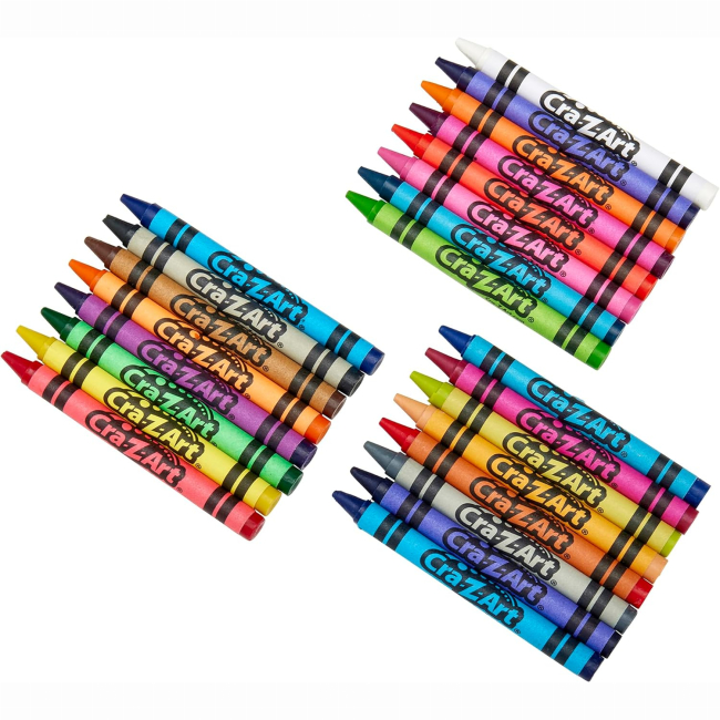 Канцтовары - Мел восковой Cra-Z-Art 24 шт (10201CRA)#4