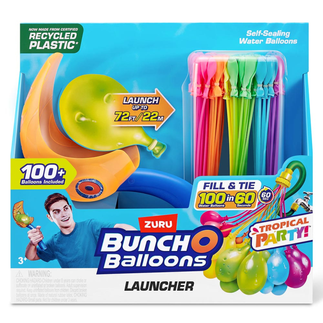Водное оружие - Игровой набор Bunch O Balloons Запускатель и 100 водных шаров (56490)#2