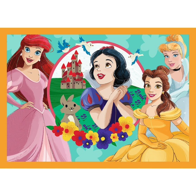 Пазли - Пазл Trefl Disney Princess Казкові історії 4 в 1 (34651)#5