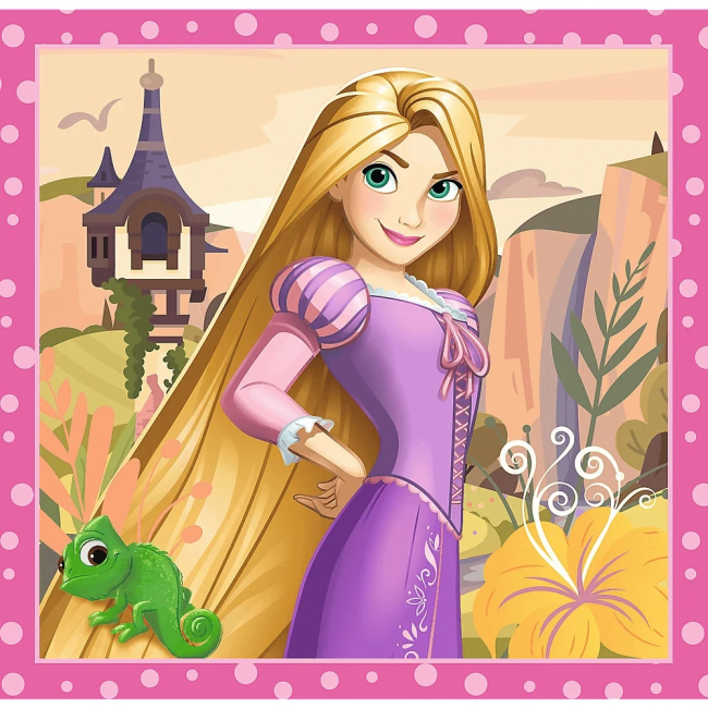 Пазли - Пазл Trefl Disney Princess Чудові квіти 3 в 1 (34875)#4