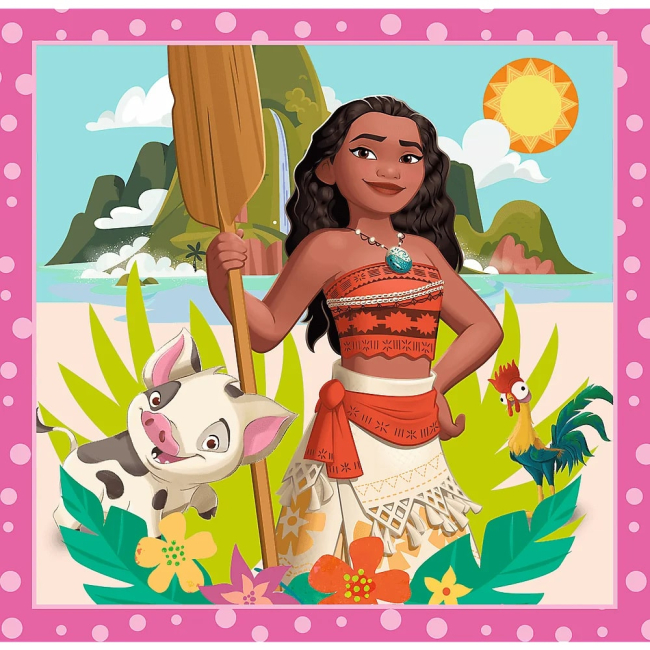 Пазли - Пазл Trefl Disney Princess Чудові квіти 3 в 1 (34875)#5