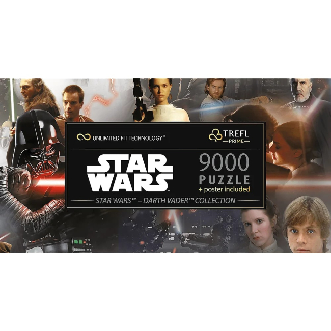 Пазлы - Пазл Trefl Звездные войны: История Дарт Вейдера 9000 элементов (81032)#2