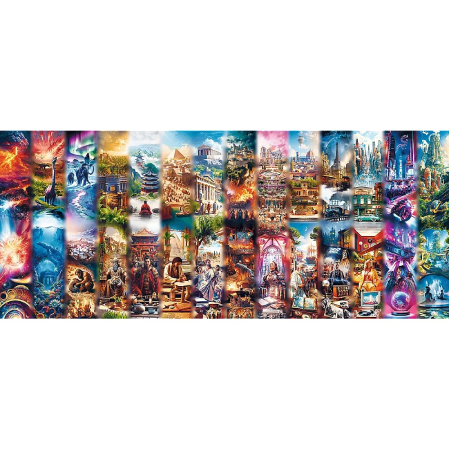 Пазли - Пазл Trefl Хроніки Землі: від створення до майбутнього 21000 елементів (81040)#5